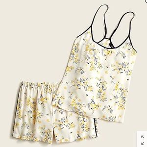 J crew Easy-luxe eco tank pajama set in budding floralItem AZ983 Grande Jardin